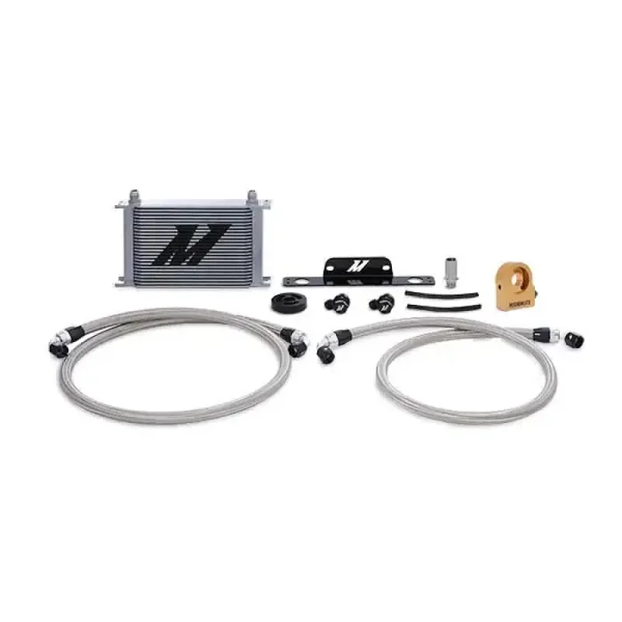 Mishimoto 10-15 Chevrolet Camaro SS Thermostatic Oil Cooler Kit – Silver