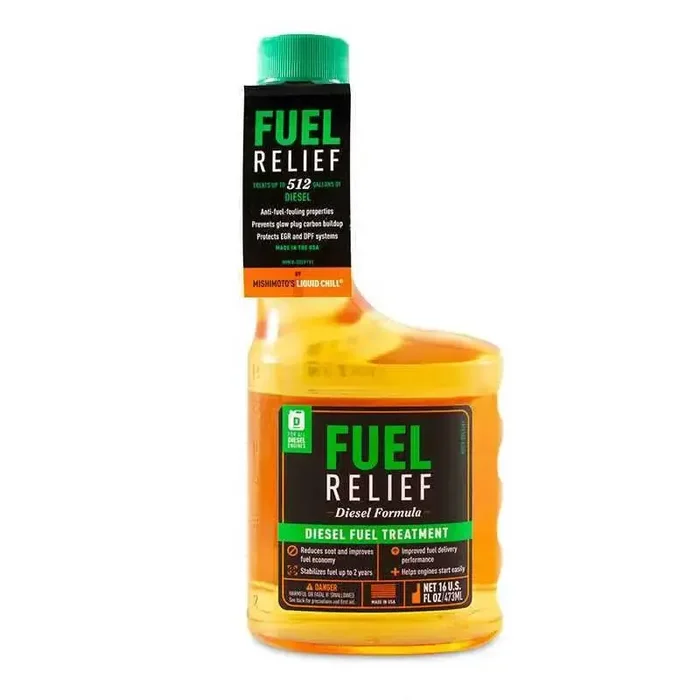 Mishimoto 16oz Diesel Fuel Relief – Universal for Diesel Applications