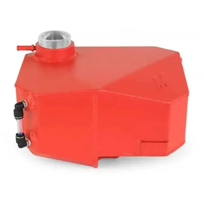 Mishimoto 2013+ Ford Focus ST/2016+ Focus RS Aluminum Expansion Tank – Wrinkle Red