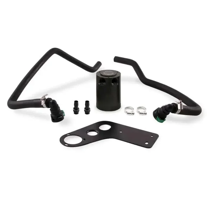 Mishimoto 2015+ Ford Mustang GT Baffled Oil Catch Can Kit – Black