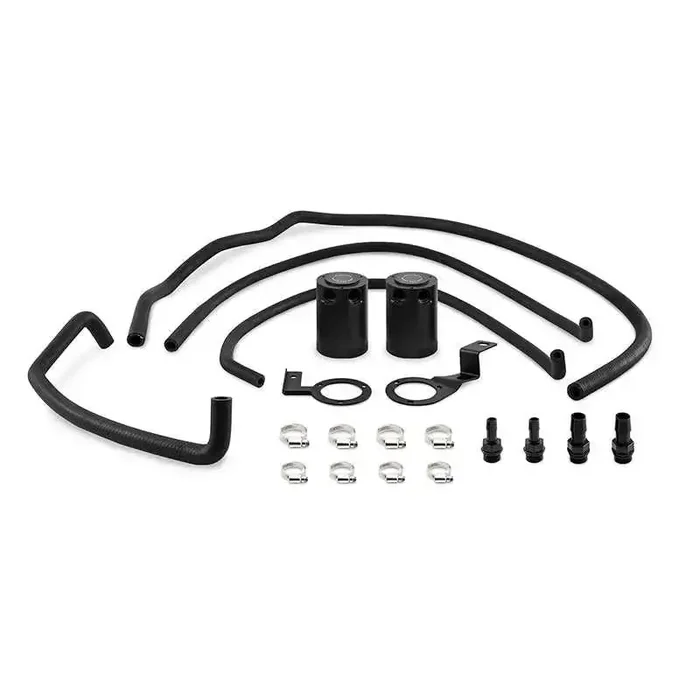 Mishimoto 2015+ Subaru WRX Baffled Oil Catch Can Kit – Black