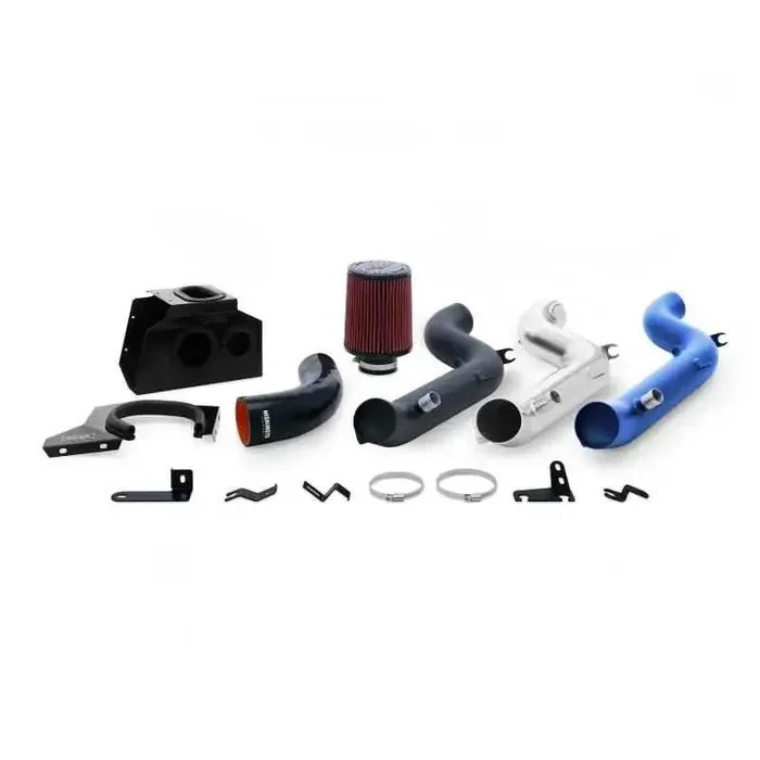 Mishimoto 2016 Ford Focus RS 2.3L Performance Air Intake Kit – Wrinkle Nitrous Blue