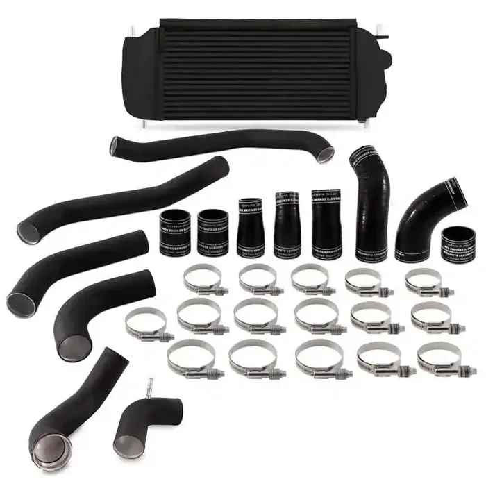Mishimoto 2017+ Ford F150 3.5L EcoBoost Performance Intercooler Kit – Black Cooler Black Pipes