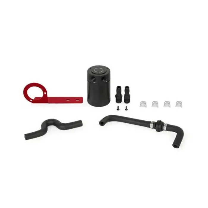 Mishimoto 2017+ Honda Civic Type R Baffled Oil Catch Can Kit – Red