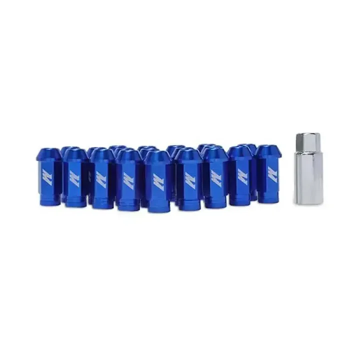 Mishimoto Aluminum Locking Lug Nuts M12 x 1.25 – Blue