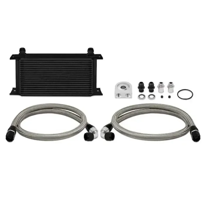 Mishimoto Universal 19 Row Oil Cooler Kit – Black
