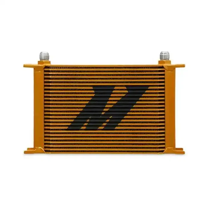 Mishimoto Universal 25-Row Oil Cooler – Gold
