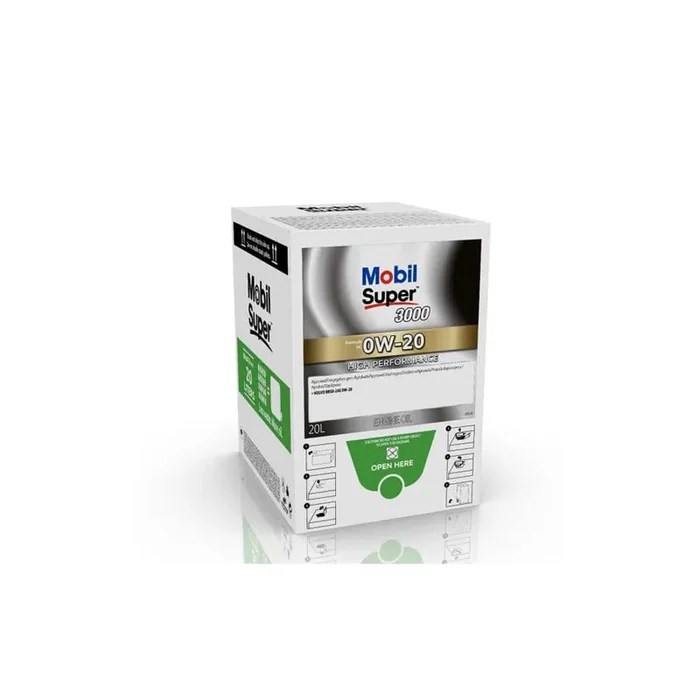 Mobil SUP3000 F V 0W20 BAG-IN-BOX 20Ltr