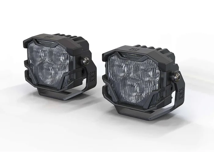 Morimoto 4Banger 2.0 LED Pods: HXB SAE Wide / White (Pair) – BAF011.2