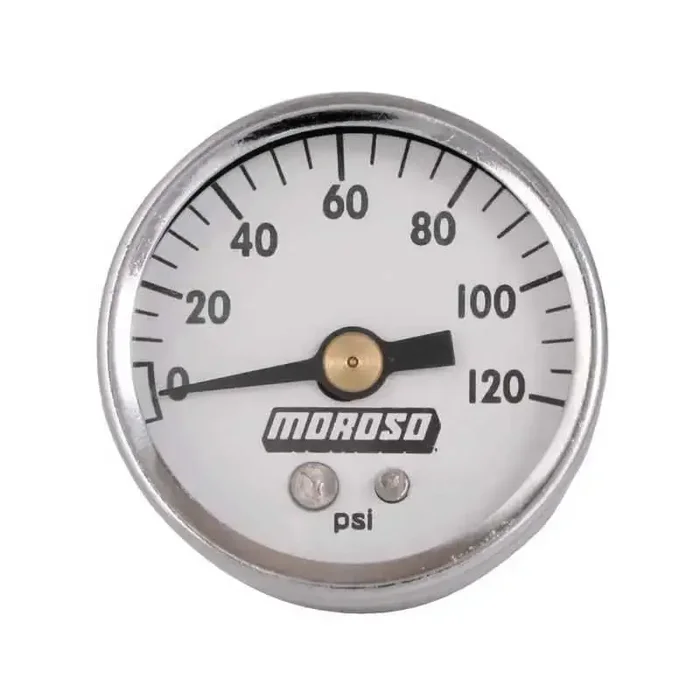 Moroso Oil Pressure Gauge – 0-120lbs – 1.5in Diameter