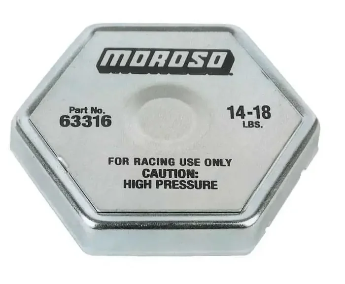 Moroso Racing Radiator Cap – 14-18lbs