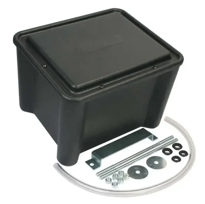 Moroso Sealed Battery Box Black w/Mounting Hardware – Black