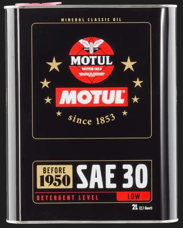 Motul Classic SAE 30 Oil – 6x2L – Case of 6