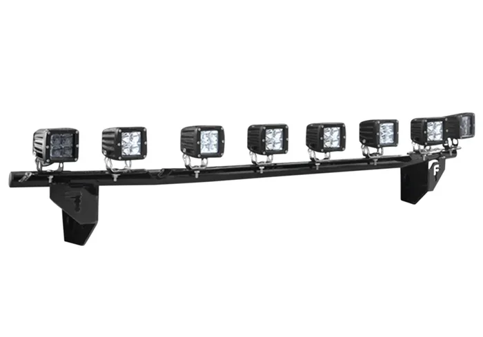 N-Fab Light Mounting-Light Bar (1-30in.) w/Multi-Mount-07-13 Tundra-Textured Black – T0730LD-TX
