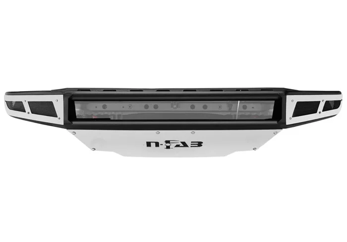 N-Fab M-RDS PreRunner Front Bumper (1 Pc) w/Skid Plate-16-21 Titan XD-Textured Black – N161MRDS-TX