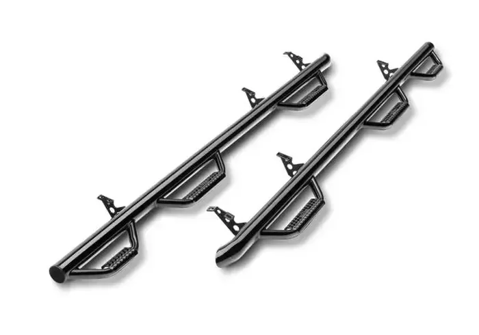 N-Fab Nerf Step 2019 Chevy/GMC 1500 Crew Cab 5ft 8in Bed – Bed Access Gloss – Black – 3in
