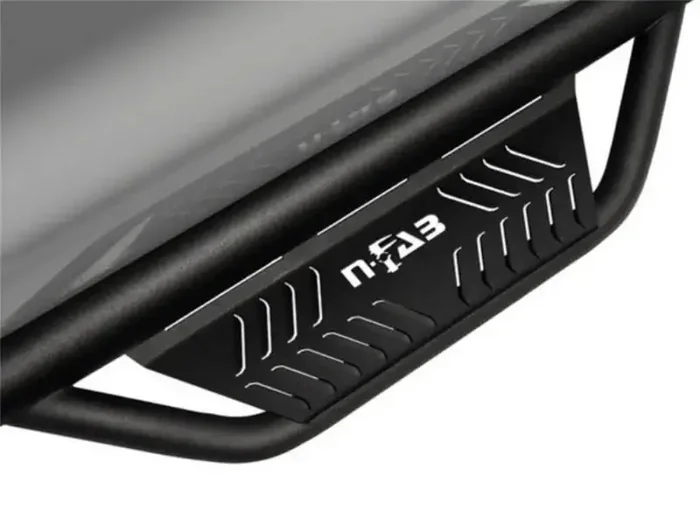 N-Fab Podium LG 99-16 Ford F-250/F-350 Super Duty Crew Cab 6.75ft Bed – Tex Black – Bed Access – 3in