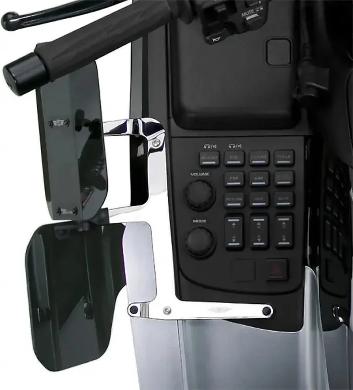 N5113 Wing Deflectors Fairing Mount Dark Smoke