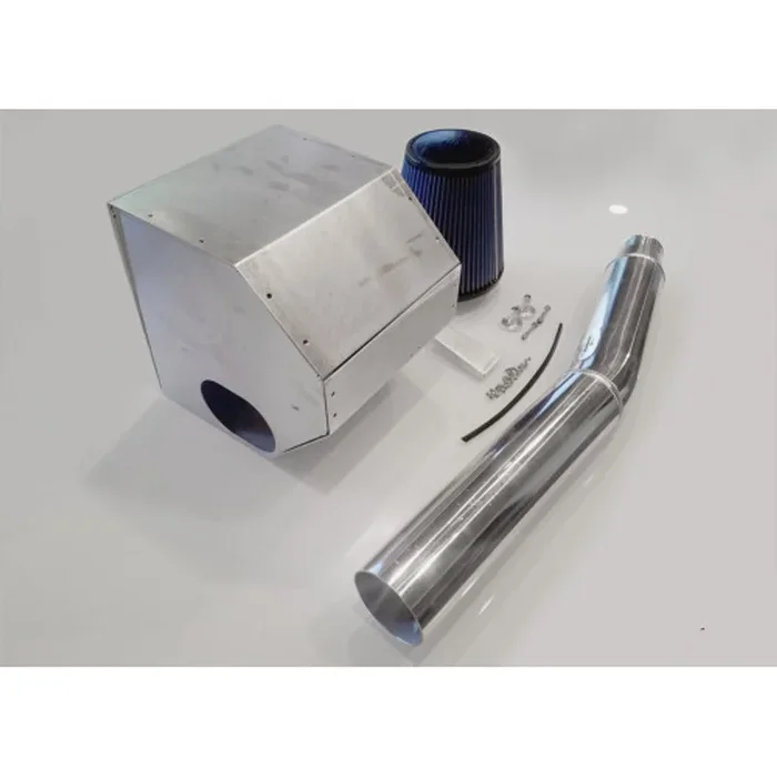 No Limit Fabrication Cold Air Intake Polished Aluminum for 18-21 Ford Super Duty 3.0L Powerstroke – 30CAIRO