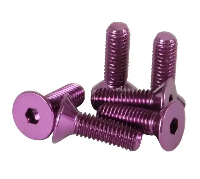 NRG Steering Wheel Screw Upgrade Kit (Conical) – Purple