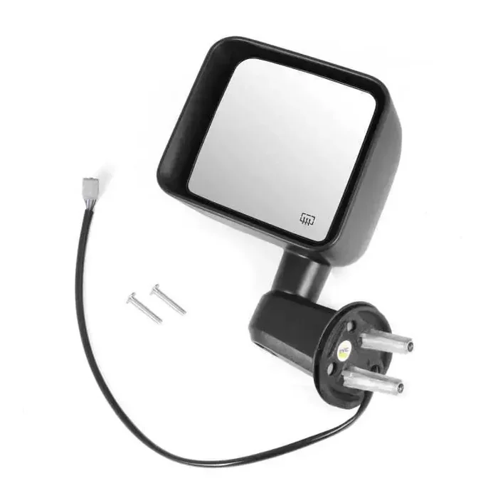 OMIX 11002.25 Heated Power Mirror Left Black- 11-13 Wrangler