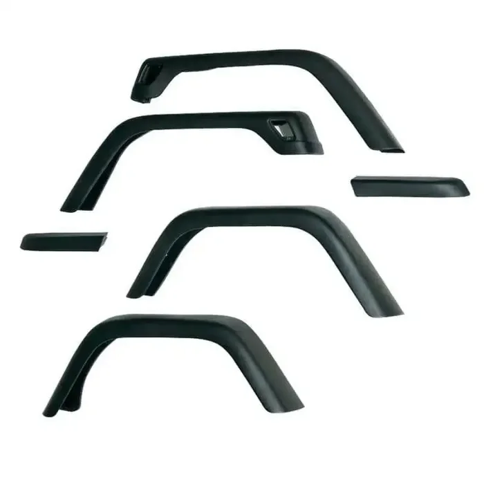 OMIX 11608.11 7-Inch Fender Flare Kit- 97-06 Jeep Wrangler