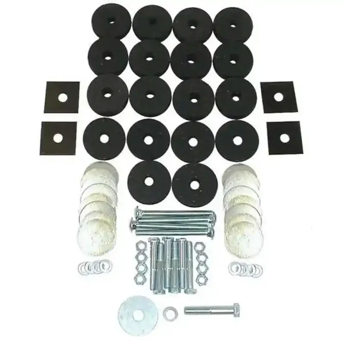 OMIX 12201.01 Body Tub Mounting Kit 41-75 Willys & Jeep Models