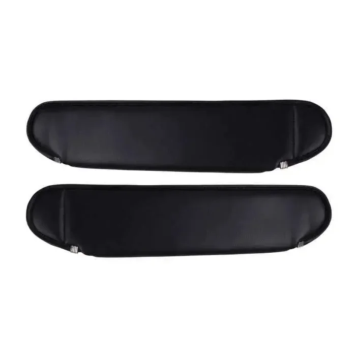 OMIX 13312.01 Replacement Sun Visors Black 87-95 Wrangler YJ