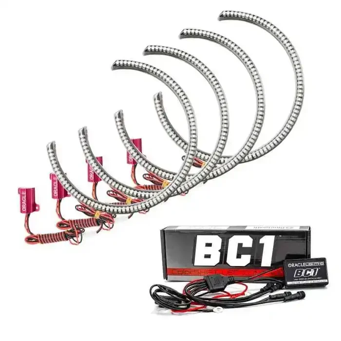 Oracle 15-21 Dodge Challenger LED Waterproof Halo Kit – ColorSHIFT – BC1