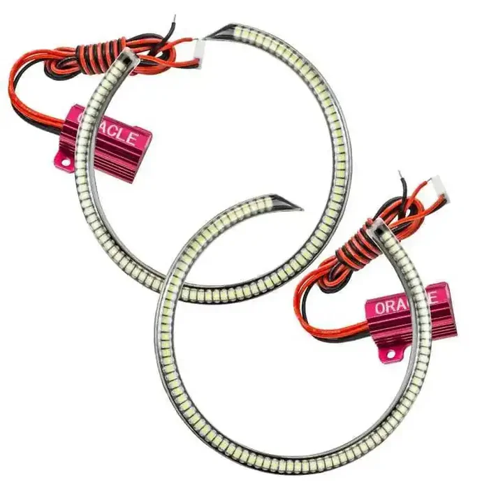 Oracle Ford Mustang 10-13 WP LED Fog Halo Kit (Grille Style) – White