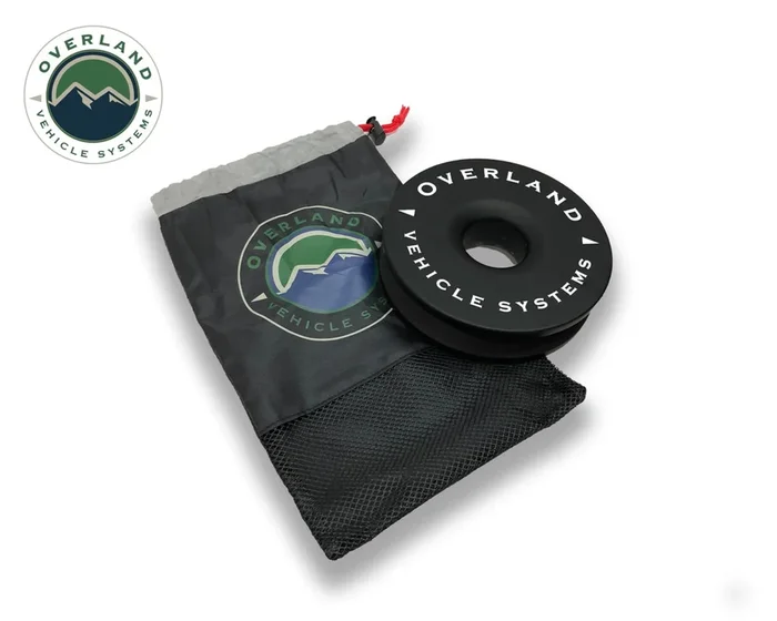 OVS Recovery Ring 6.25″ 45,000 lb. w/ Storage Bag, Black – 19240004
