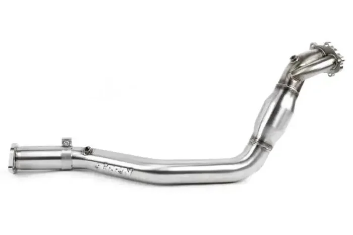 Perrin 02-14 Subaru WRX / 04-21 STI (EJ) 304SS 3in. Down Pipe w/Cat (Slip Fit Rear/Divorced WG)