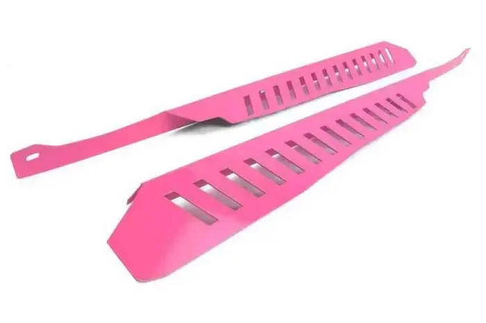 Perrin 08-14 Subaru WRX/STI Fender Shroud Set – Hyper Pink