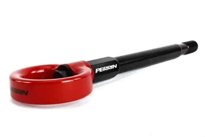 Perrin 08-14 Subaru WRX/STI Tow Hook Kit (Front) – Red