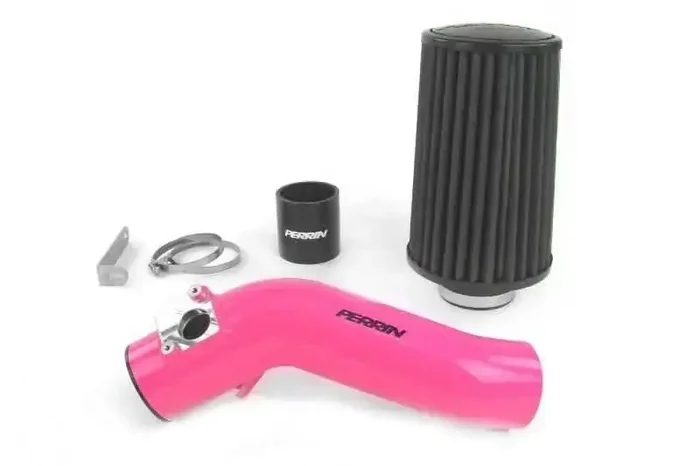 Perrin 18-21 Subaru STI Cold Air Intake – Hyper Pink