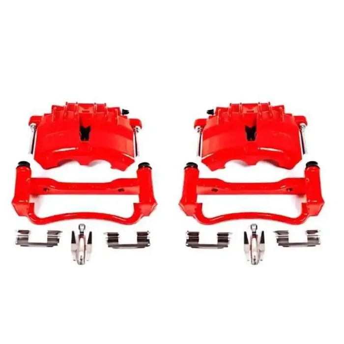 Power Stop 03-04 Ford Mustang Front Red Calipers w/Brackets – Pair