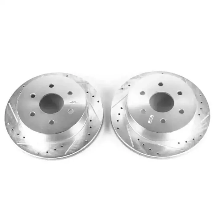Power Stop 03-05 Chevrolet Express 2500 Rear Evolution Drilled & Slotted Rotors – Pair