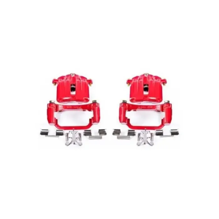 Power Stop 04-05 Cadillac DeVille Rear Red Calipers w/Brackets – Pair