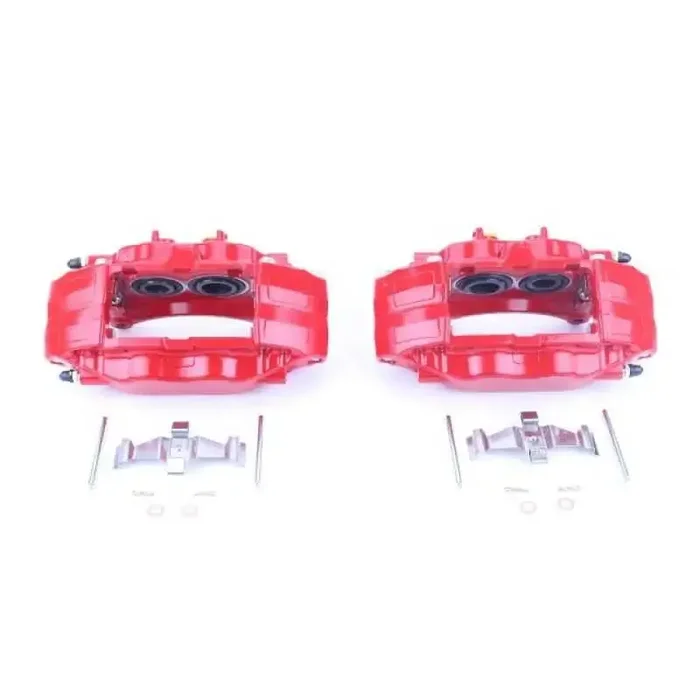 Power Stop 04-14 Subaru Impreza Front Red Calipers w/o Brackets – Pair