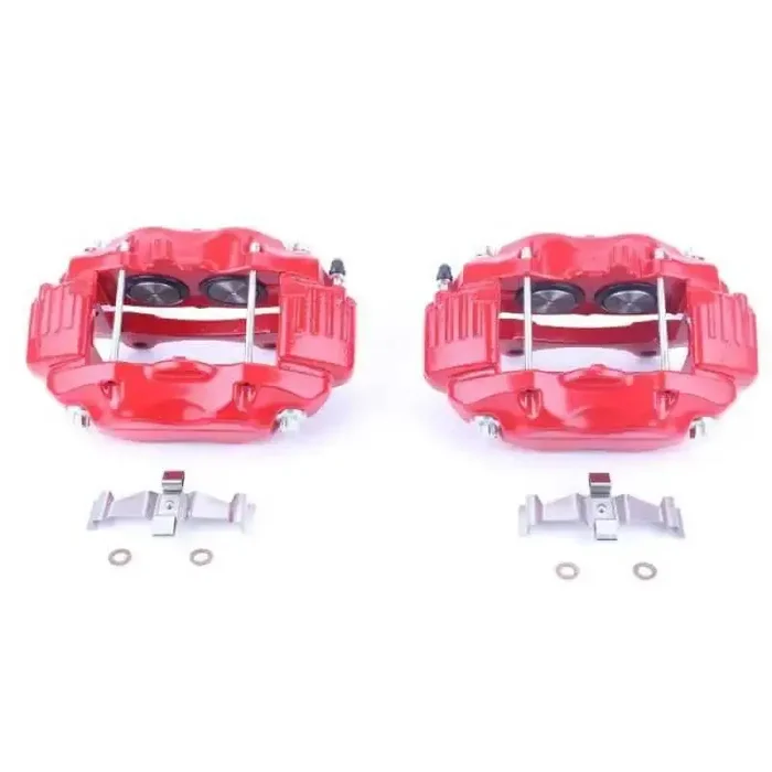 Power Stop 05-10 Chrysler 300 Front Red Calipers w/o Brackets – Pair