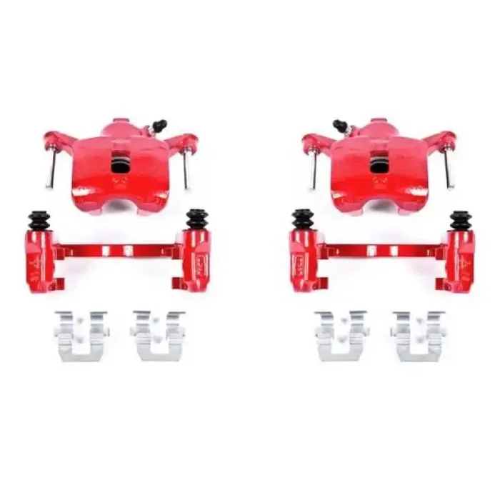 Power Stop 08-09 Buick Allure Rear Red Calipers w/Brackets – Pair