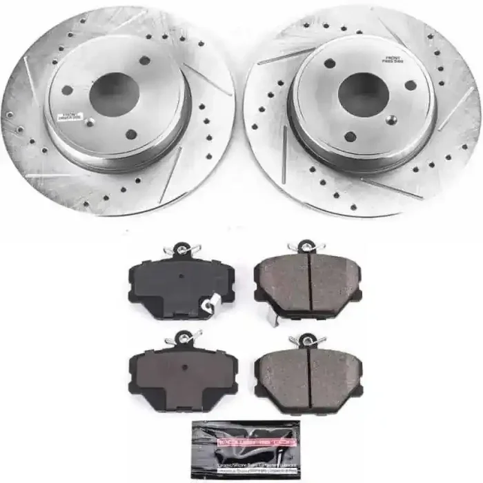 Power Stop 08-16 Smart Fortwo Front Z23 Evolution Sport Brake Kit