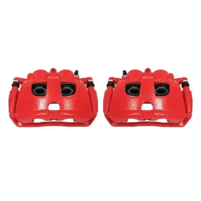 Power Stop 09-10 Dodge Ram 2500 Rear Red Calipers w/Brackets – Pair