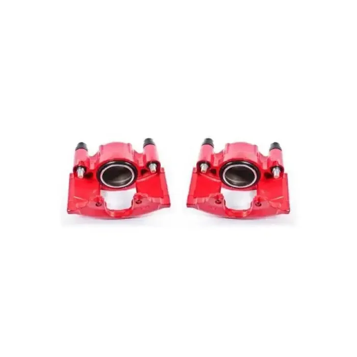 Power Stop 90-93 Cadillac Commercial Chassis Front Red Calipers w/o Brackets – Pair
