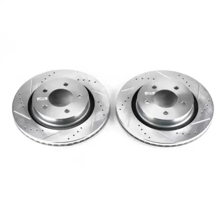 Power Stop 99-04 Chrysler 300M Front Evolution Drilled & Slotted Rotors – Pair
