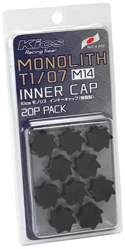 Project Kics M14 Monolith Cap – Black (Only Works For M14 Monolith Lugs) – 20 Pcs