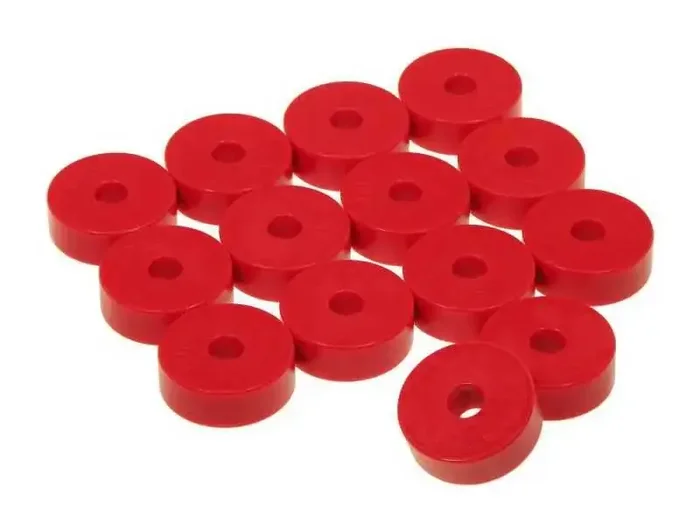 Prothane 55-73 Jeep CJ5 Body Mount 14 Bushing Kit – Red