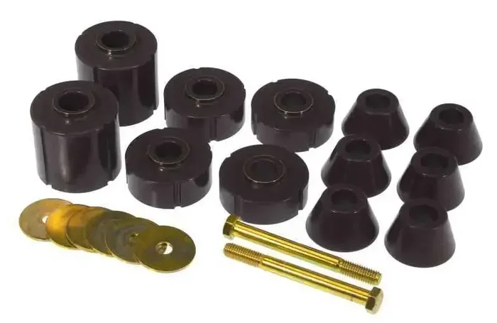 Prothane 73-80 GM Body Mount 12 Bushing Kit – Black