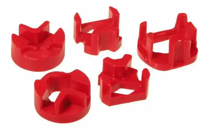 Prothane 95-99 Dodge Neon 3 Mount Kit – Soft – Red