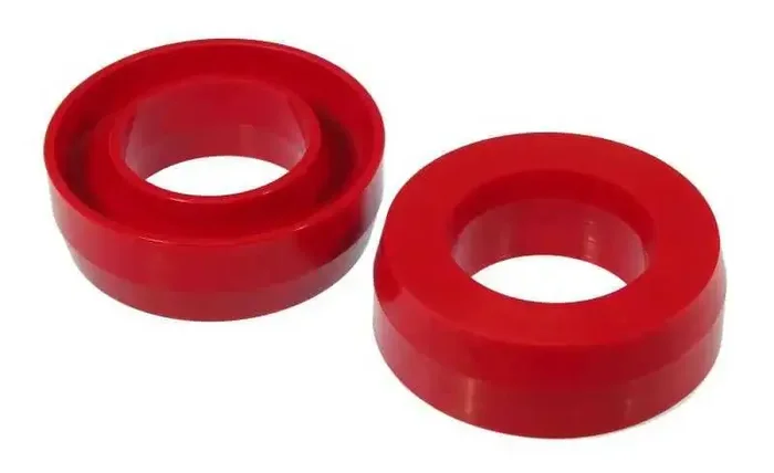 Prothane 97-01 Ford F150 Front Coil Spring 1.5in Lift Spacer – Red